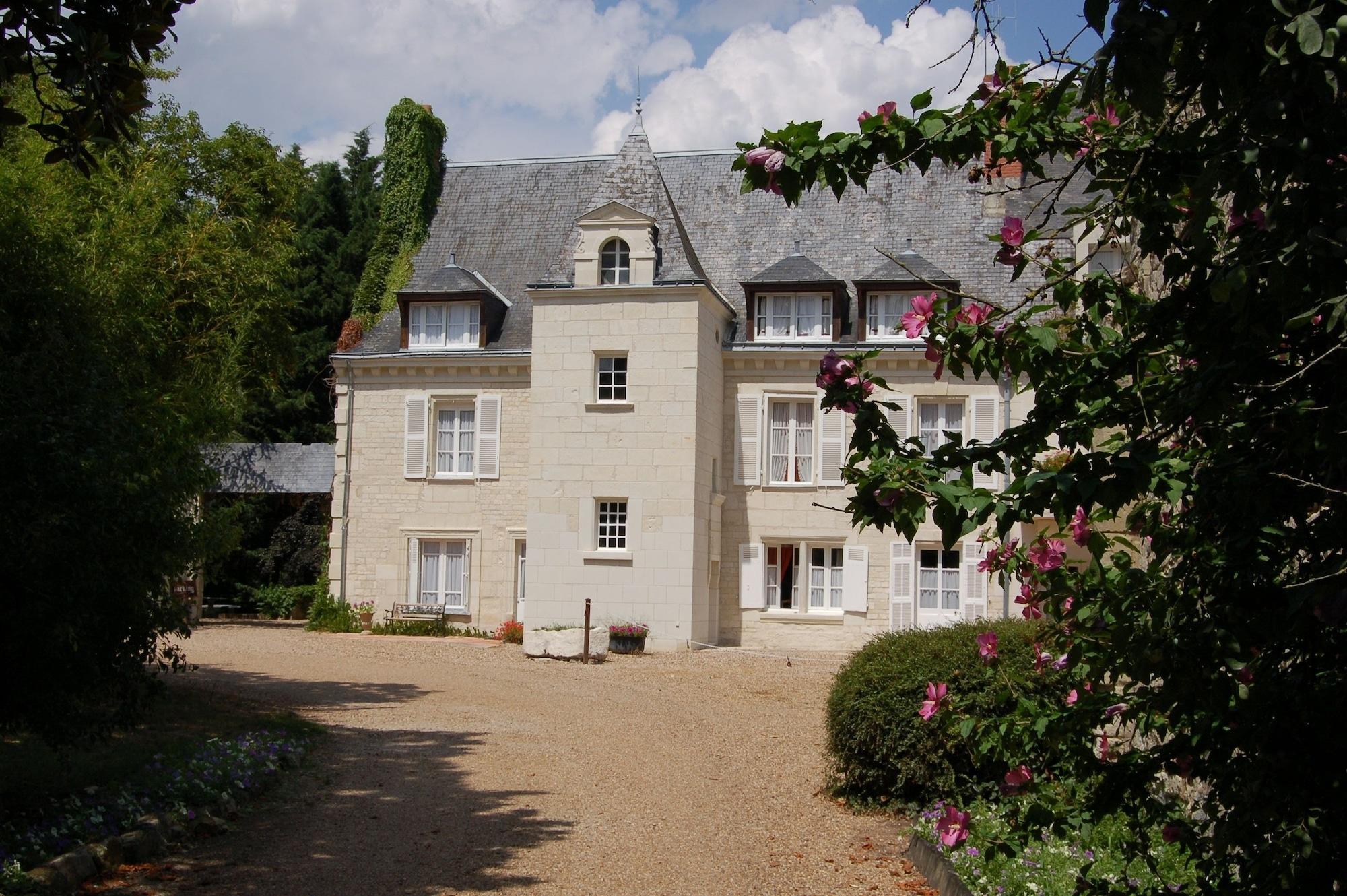 Logis Manoir De La Giraudiere Beaumont-en-Véron Buitenkant foto